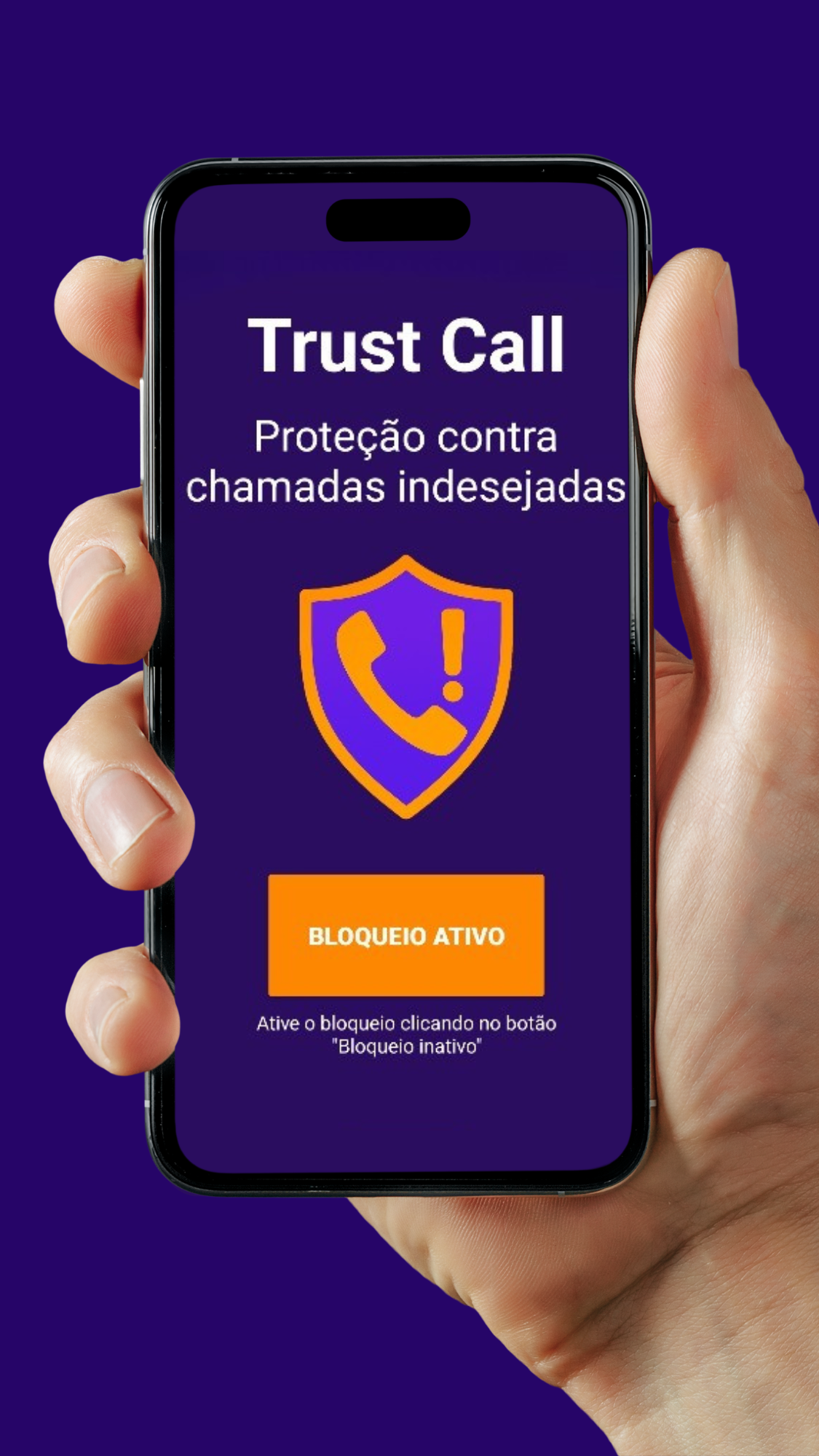Trust Call App Mockup